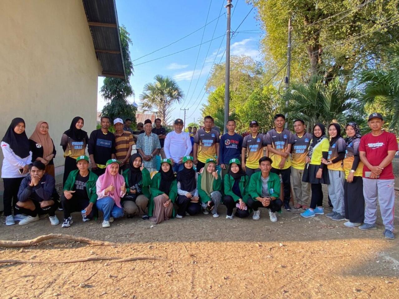 Gambar Mahasiswa KKN UIN Alauddin di Bone Perkuat Silaturahmi Warga Melalui Turnamen Volli Antar RT