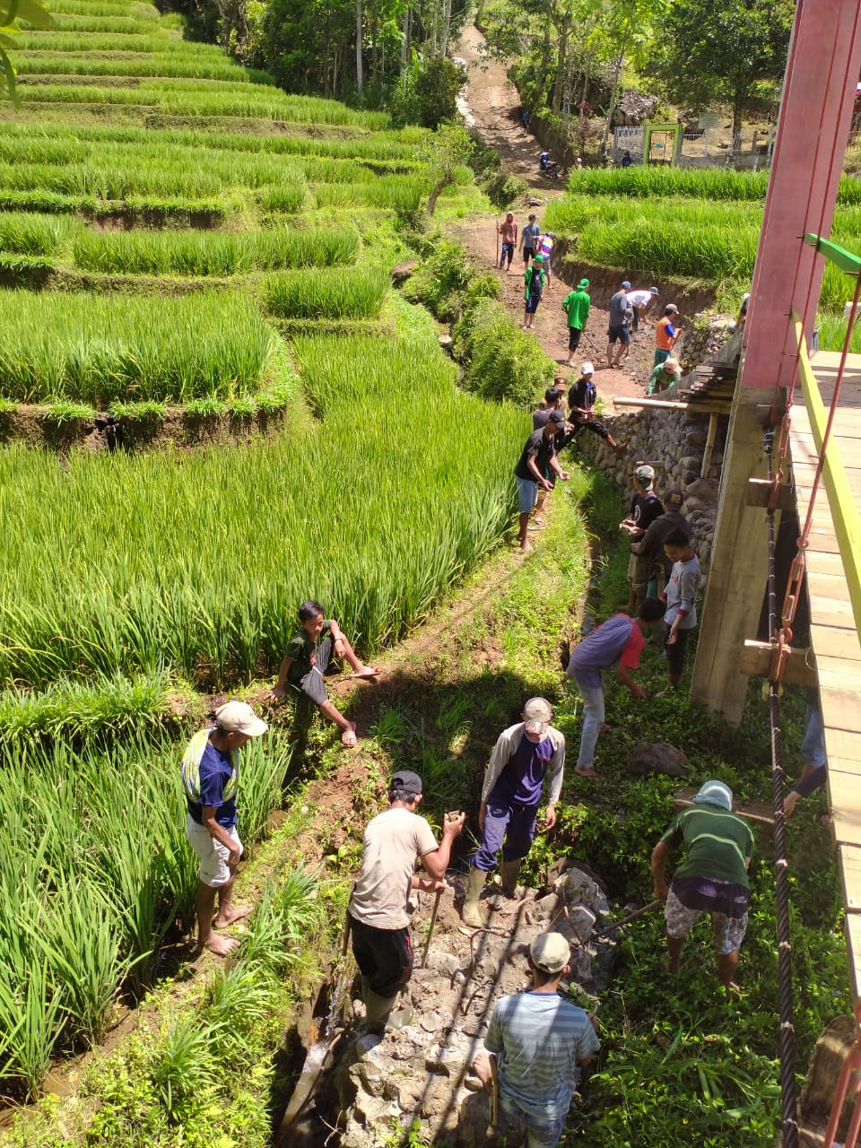 Gambar Mahasiswa KKN UIN Alauddin Makassar Angkatan 66 Posko Mapung Berkolaborasi dengan Masyarakat Gelak S