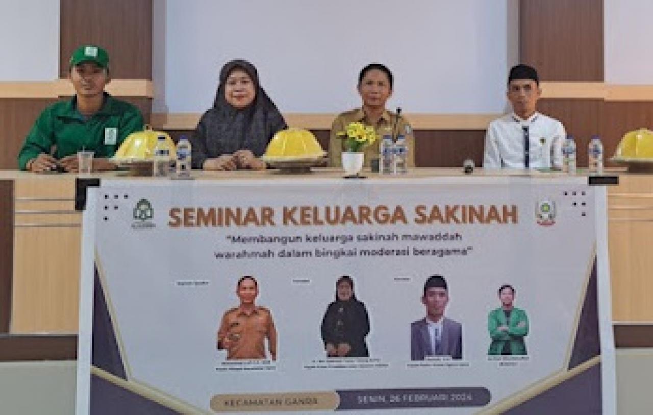 Gambar Mahasiswa KKN UIN Alauddin Makassar di Soppeng Gelar Seminar Bangun Pondasi Keluarga Bahagia