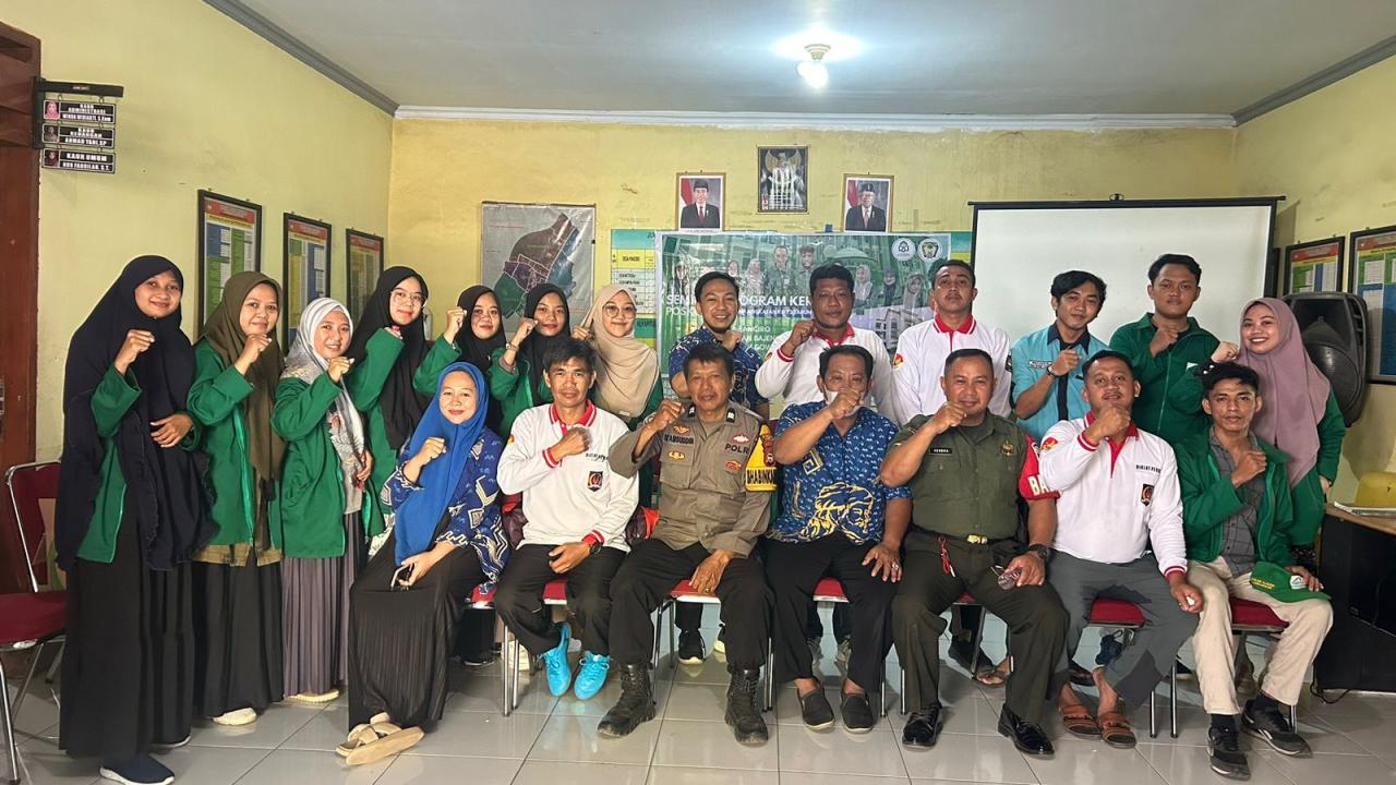 Gambar Mahasiswa KKN UIN Makassar Ang. 73 Posko IX Sukses Gelar Seminar Program Kerja di Desa Panciro