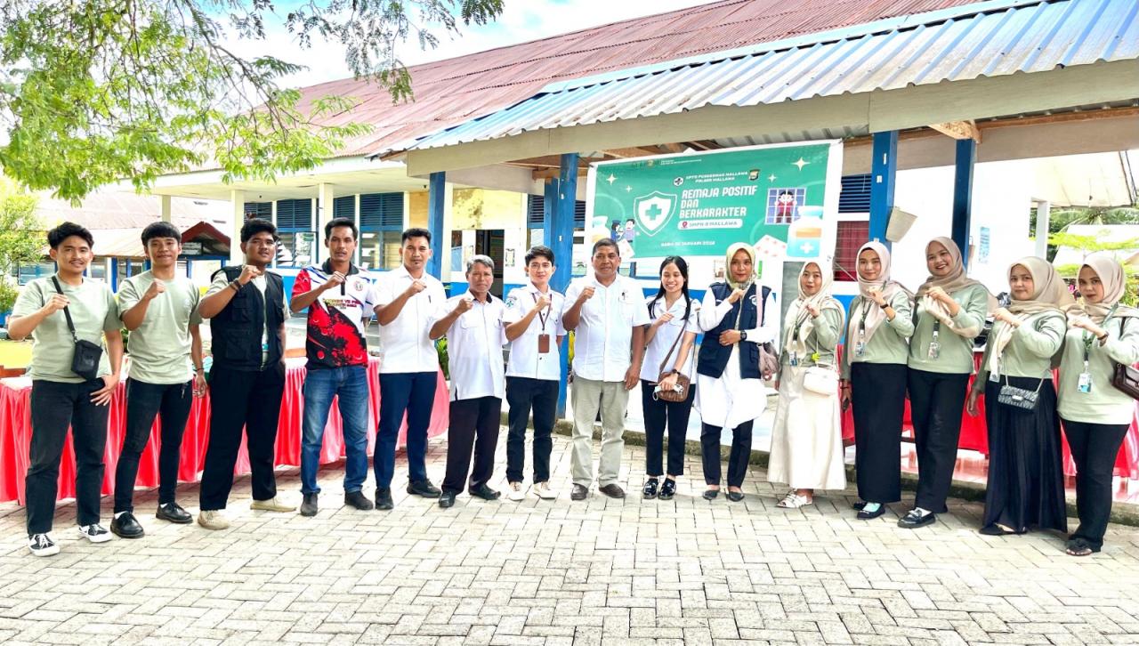 Gambar Mahasiswa KKN UINAM Edukasi Siswa SMPN 8 Mallawa Bahaya Pergaulan Bebas