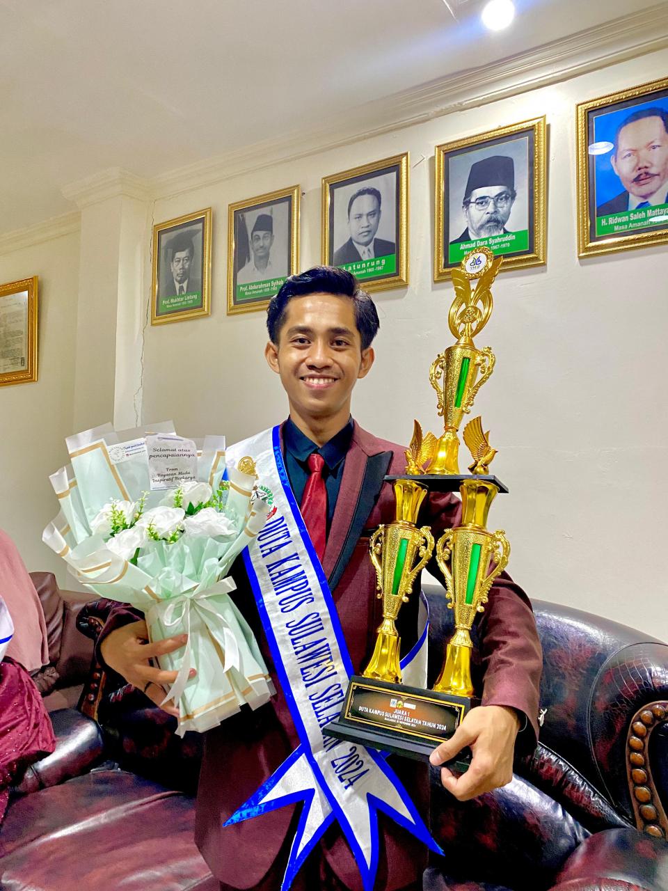 Gambar Mahasiswa KPI UIN Alauddin Juara 1 Duta Kampus Sulawesi Selatan 2024