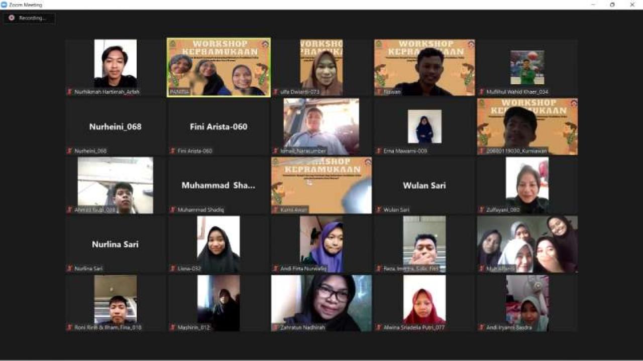 Gambar Mahasiswa Pendidikan Fisika FTK Bangun Karakter Kepemimpinan Lewat Workshop Kepramukaan