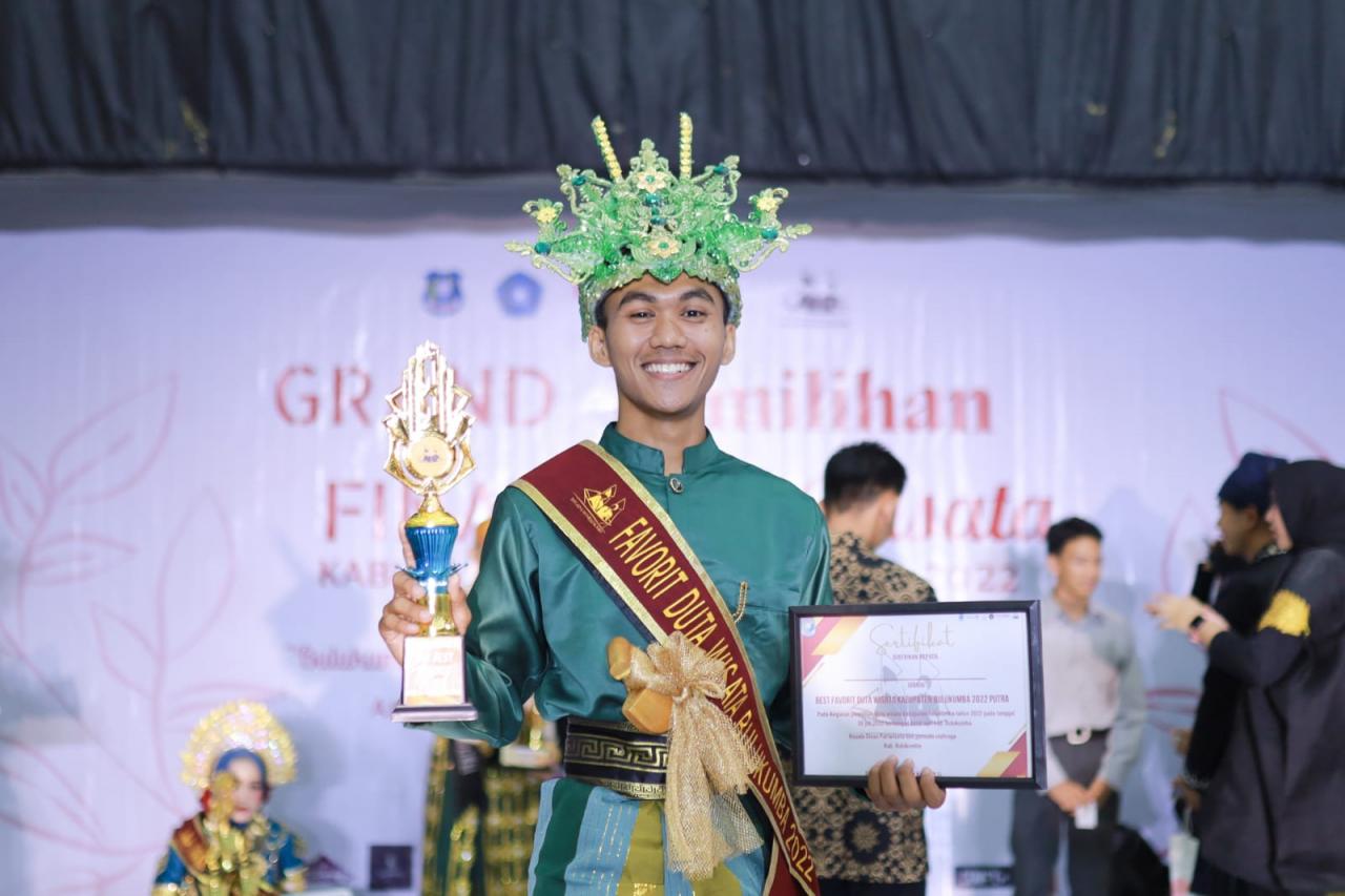 Gambar Mahasiswa Prodi Perbankan Syariah UIN Alauddin Raih Juara Favorit Duta Pariwisata Bulukumba