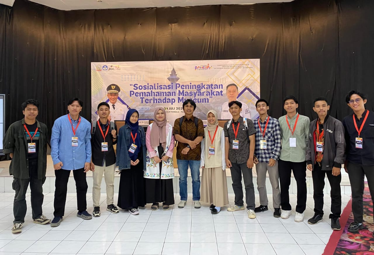 Gambar Mahasiswa SPI Turut Serta dalam Sosialisasi Pentingnya Museum Sebagai Sarana Edukasi