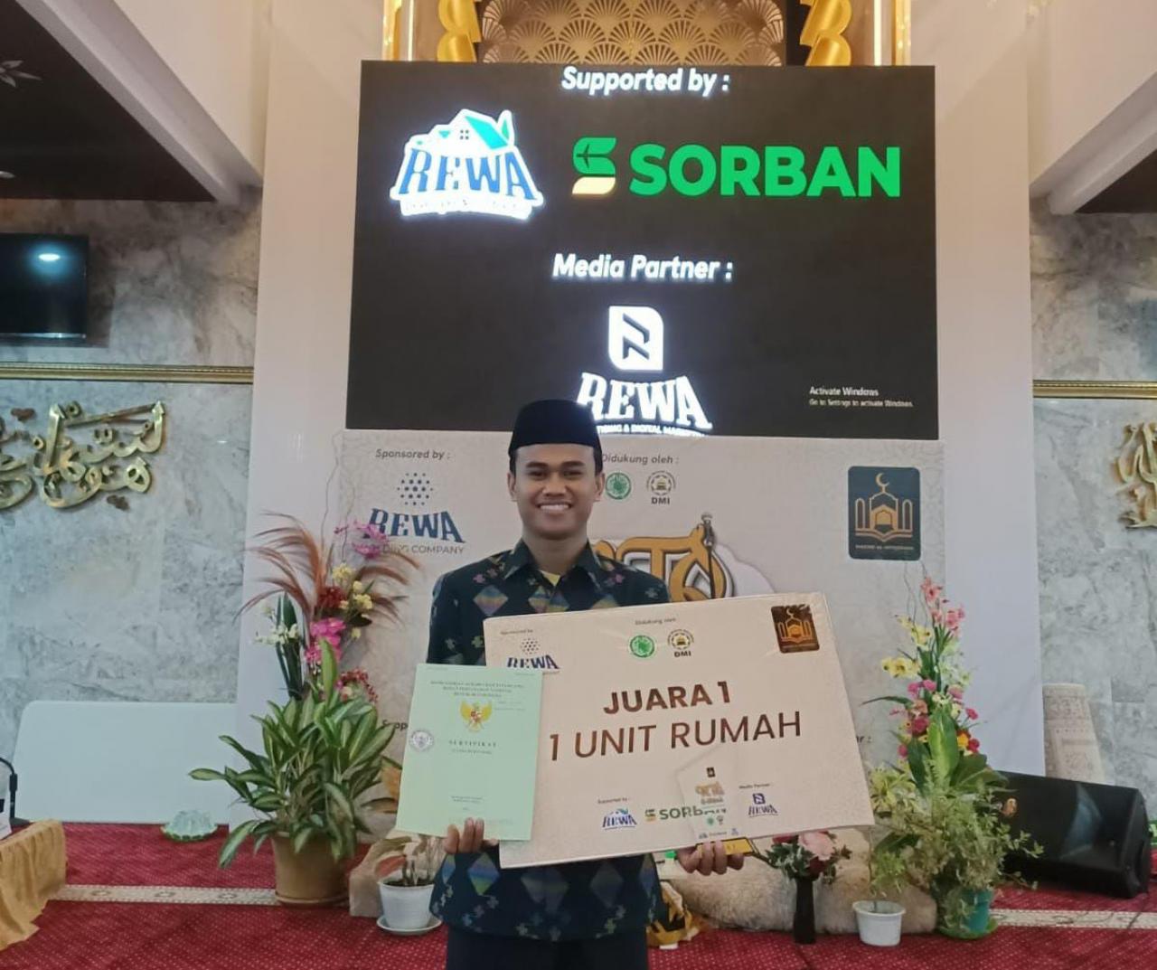 Gambar Mahasiswa UIN Alauddin Makassar Juara 1 MTQ, Hadiah 1 Unit Rumah