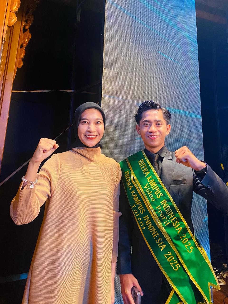 Gambar Mahasiswa UIN Alauddin Raih Best Talent dan Video Profil Terbaik Putera Puteri Kampus Indoensia 2025