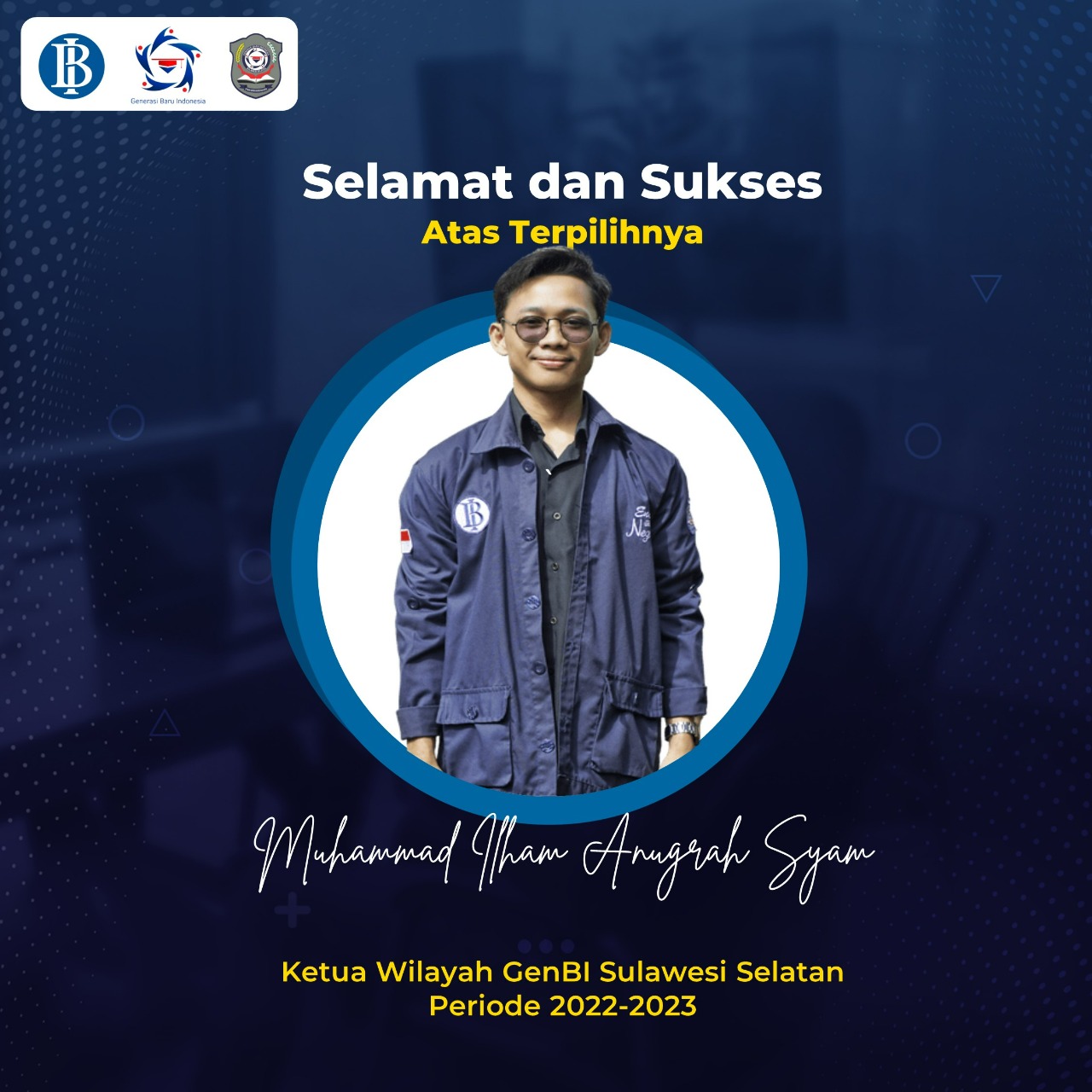 Gambar Mahasiswa UIN Alauddin Terpilih Sebagai Ketua Wilayah GenBI Sulsel Periode 2022-2023