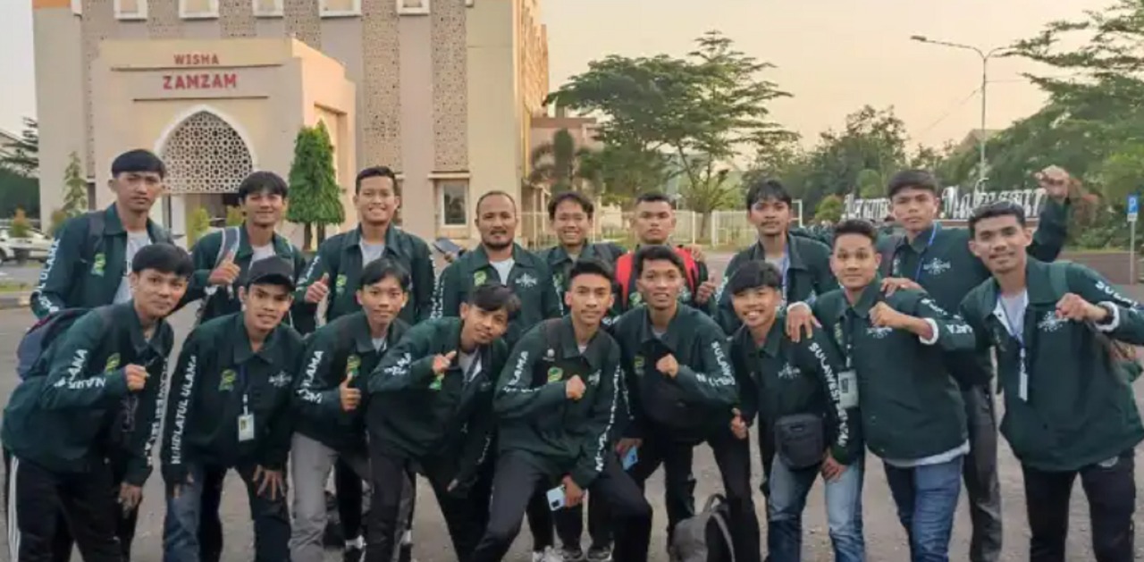 Gambar Mahasiswa UIN Makassar Wakili PWNU Sulsel Ikut Porseni Cabor Sepak Bola 1 Abad NU di Surakarta