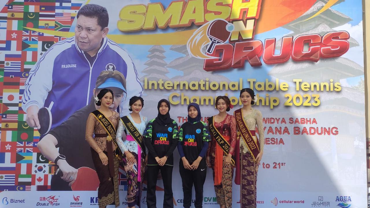 Gambar Mahasiswi PBI UIN Alauddin Wakili BNN Sulsel Ikut Turnamen Internasional di Bali