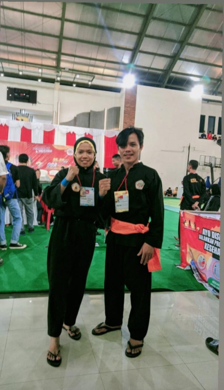 Gambar Mahasiswi Prodi PGMI Banggakan UIN Alauddin di Kejuaraan Pancak Silat di Bali