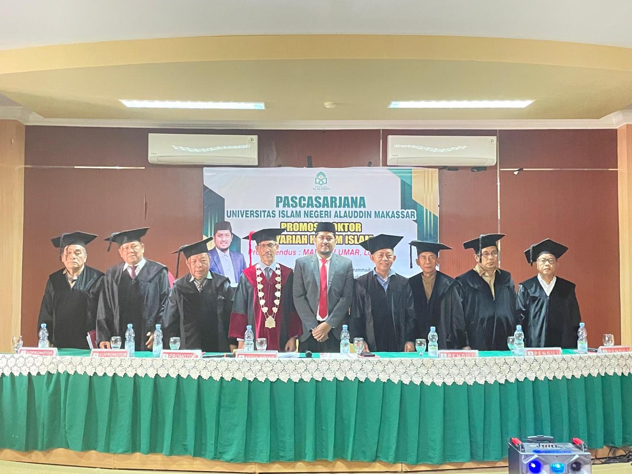 Gambar Marzuki Umar Raih Nilai Sempurna Pada Sidang Promosi Doktor di UIN Alauddin Makassar