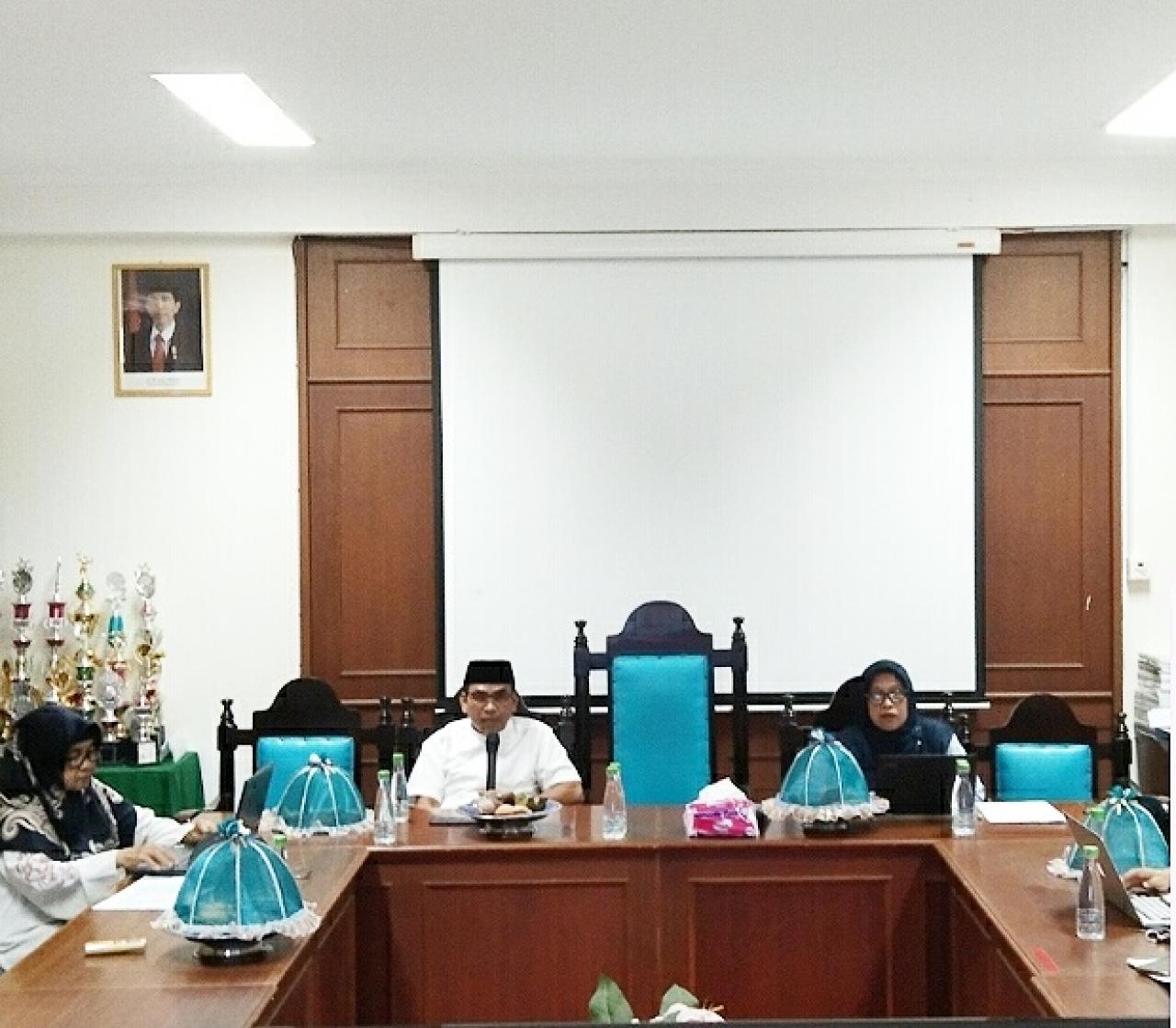 Gambar Meeting Monev Renstra, Dekan FUF UIN Alauddin Minta Program Segera Direalisasi