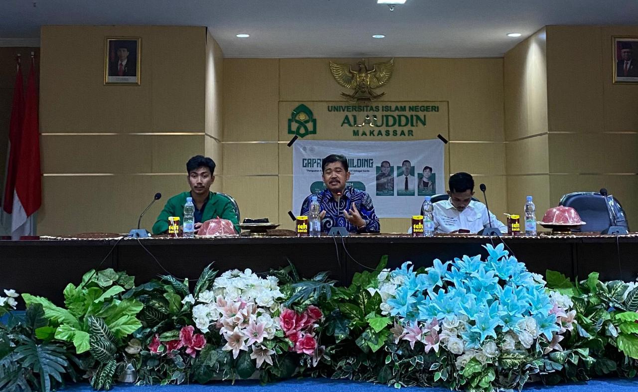 Gambar Melalui Capacity Building, Dema UIN Alauddin Makassar Edukasi Pengurus Tingkatkan Kinerja Organisasi