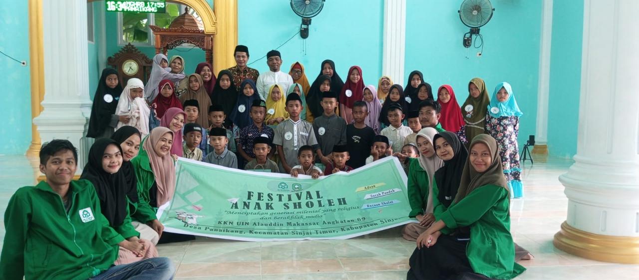 Gambar Melalui Festival Anak Shaleh, Mahasiswa UIN Makassar Tanamkan Kecintaan Terhadap Islam