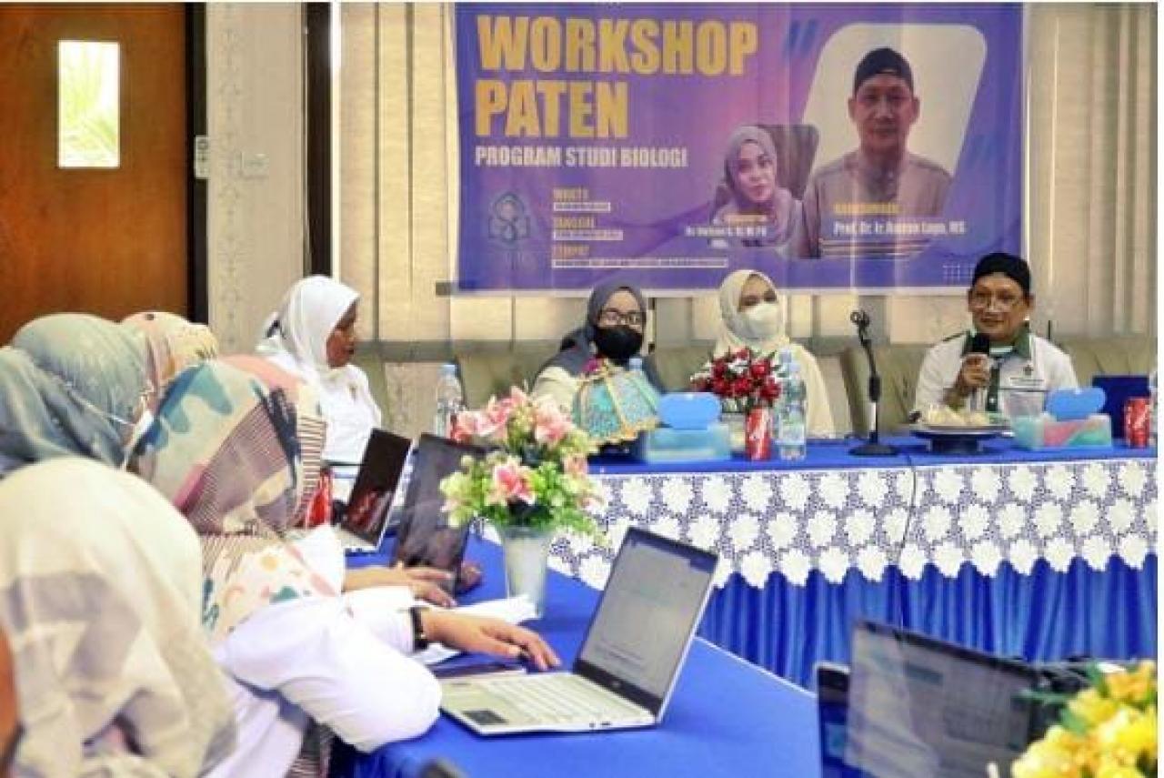 Gambar Melalui Wokrshop, Prodi Biologi FST UIN Makassar Beri Penguatan Hak Paten