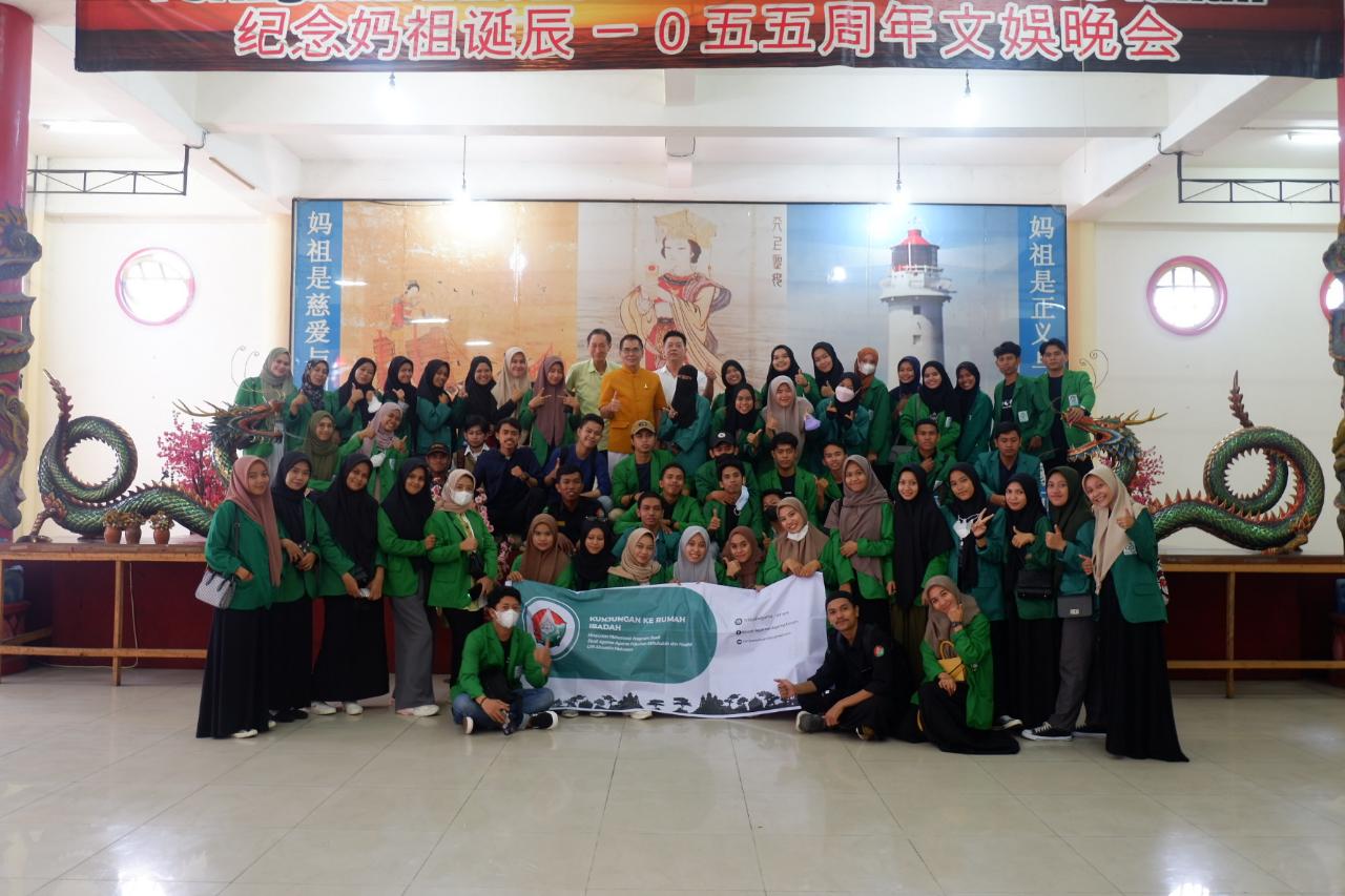 Gambar Mempererat Makna Moderasi Beragama, HMJ SAA Gelar Kunjungan Rumah Ibadah