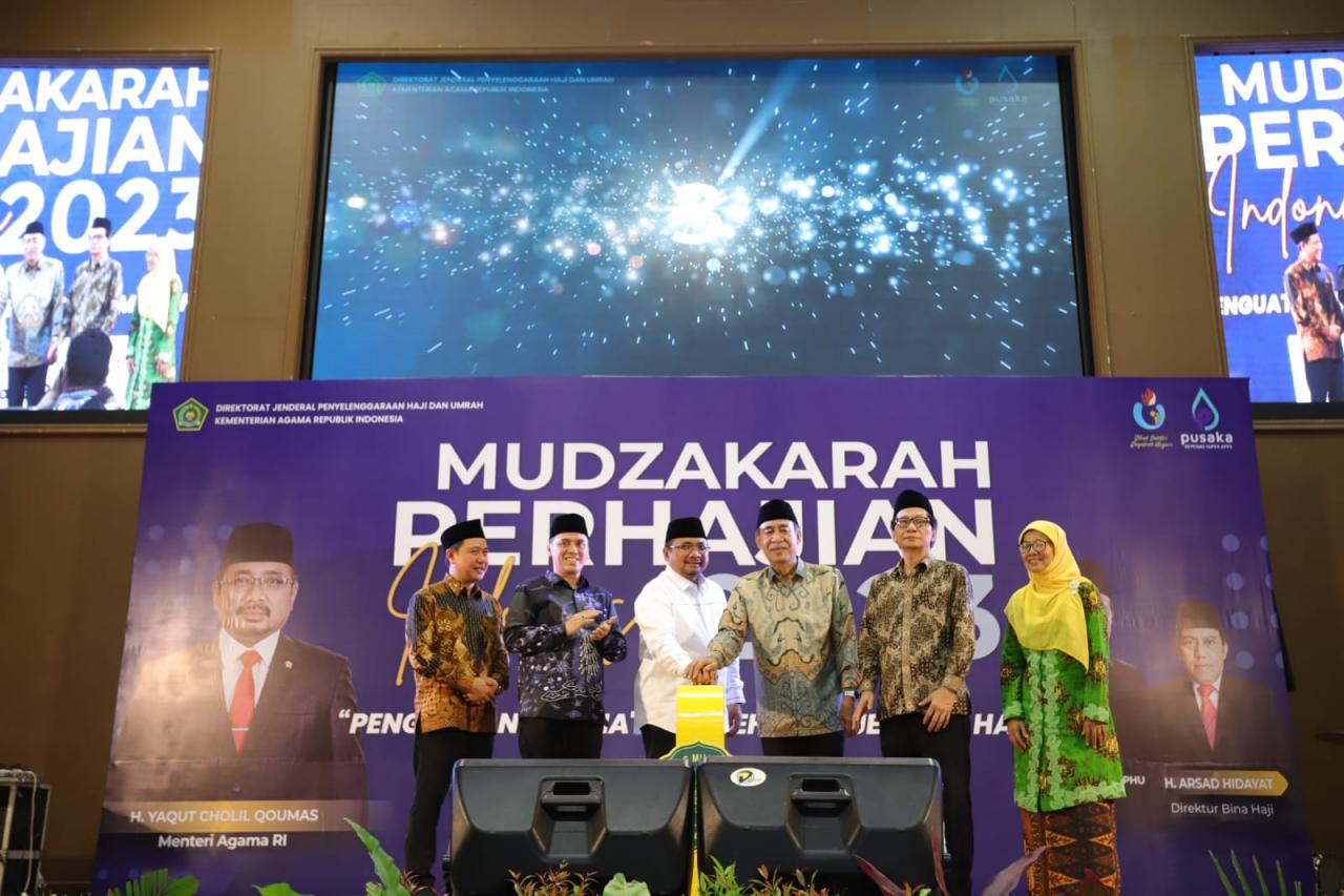 Gambar Menag Minta Mudzakarah Perhajian Indonesia Bahas Tuntas Syarat Istitha'ah Kesehatan