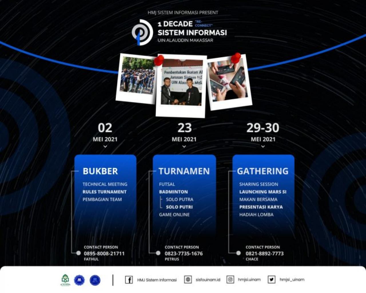 Gambar Menjelang One Decade, HMJ SI Akan Rayakan Milad