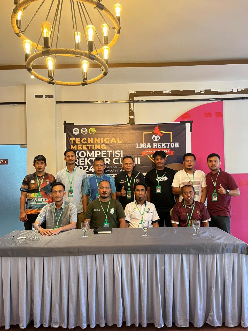 Gambar Menuju Liga Rektor CUP II, Panitia Menggelar Technical Meeting
