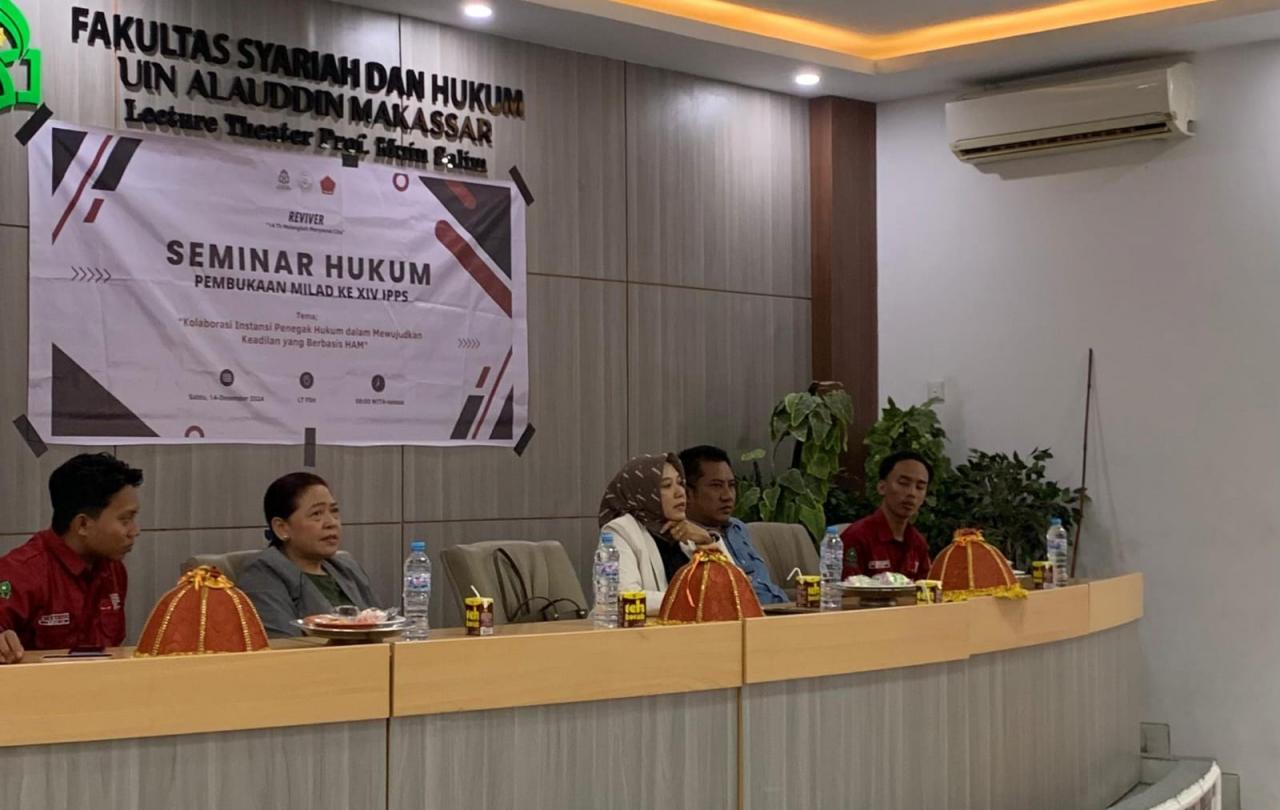 Gambar Menuju Milad Ke-XIV, IPPS FSH Lakukan Seminar Hukum