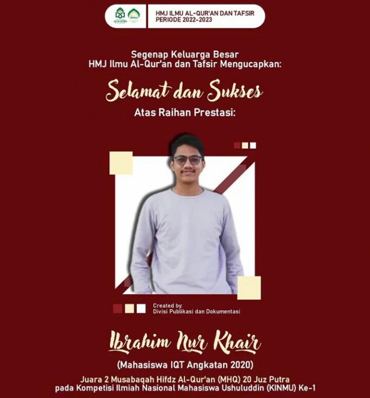 Gambar MHQ 20 Juz, Mahasiswa IQT UIN Alauddin Juara II di KINMU UIN Raden Fatah Palembang