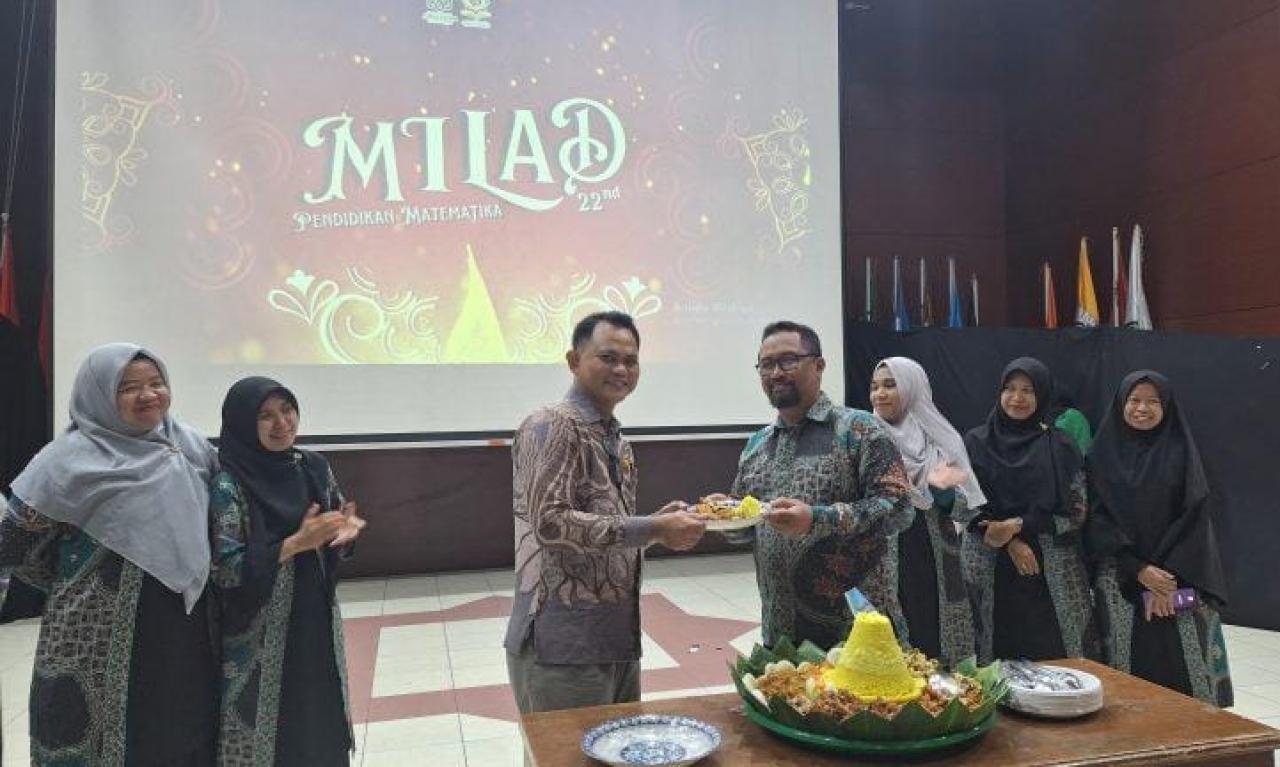 Gambar Milad Ke-22 Prodi Pendidikan Matematika, WD III FTK Harap Prodi Terus Melangkah Maju.