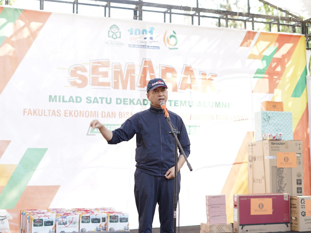 Gambar Milad Satu Dekade FEBI UIN Alauddin, Distingsi Meraih Reputasi Unggul