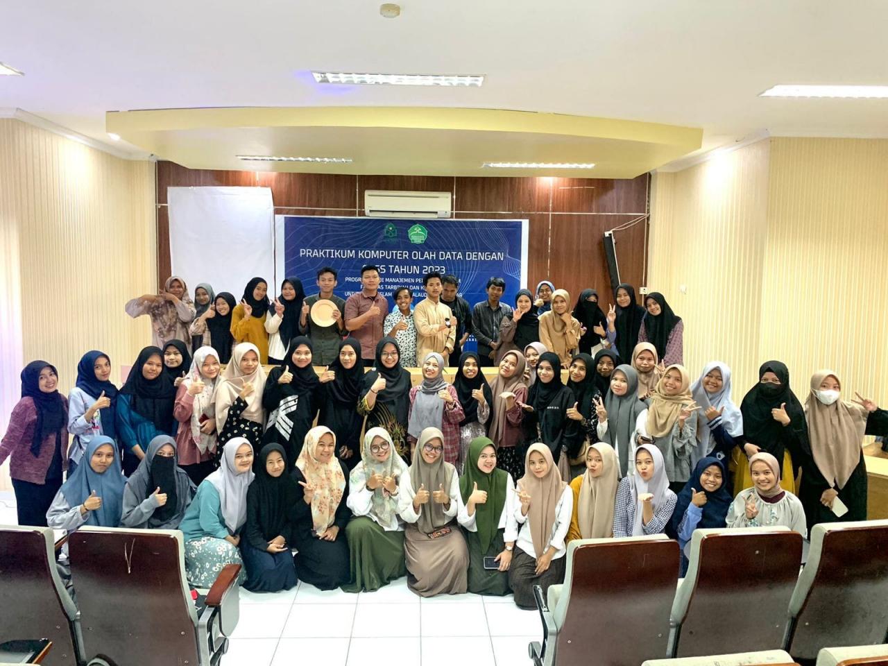 Gambar MPI UIN Alauddin Wadahi Mahasiswa Belajar SPSS