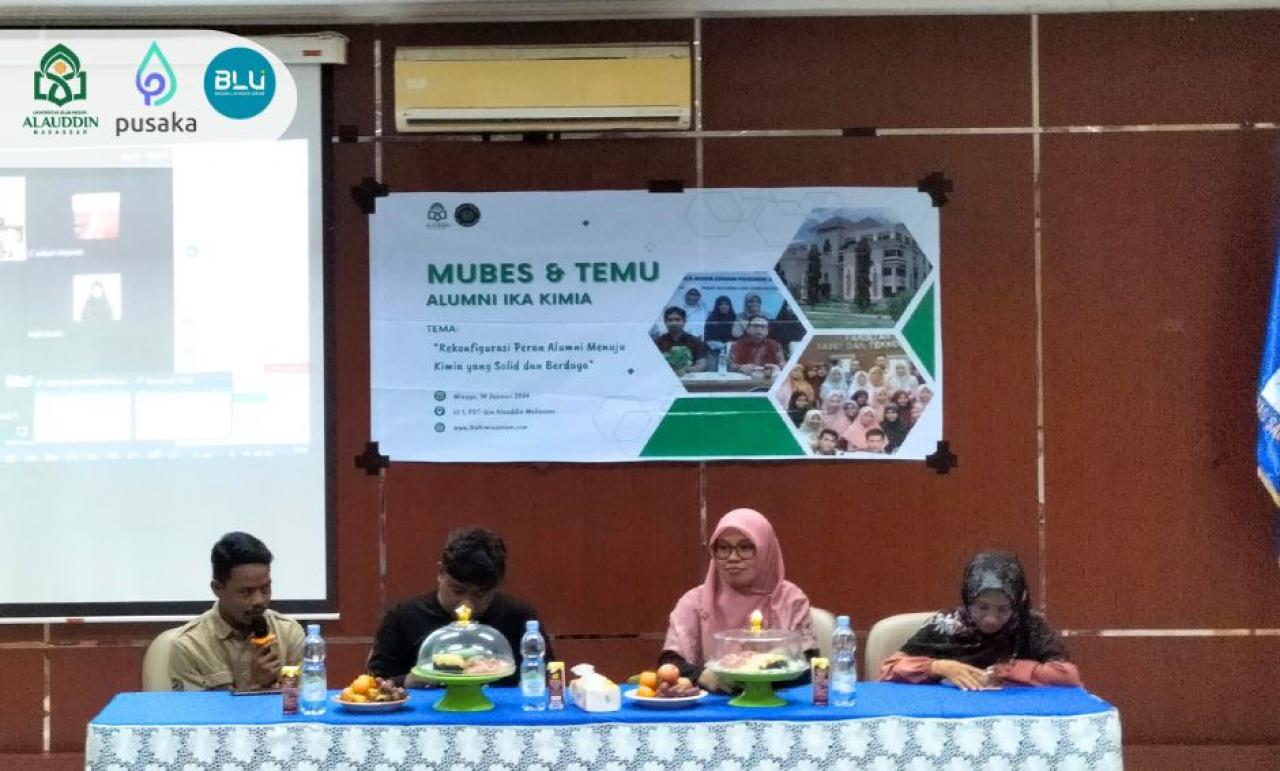 Gambar Mubes Berakhir, Muh Ashabul Kahfi Dipercaya Pimpin IKA Kimia UIN Alauddin