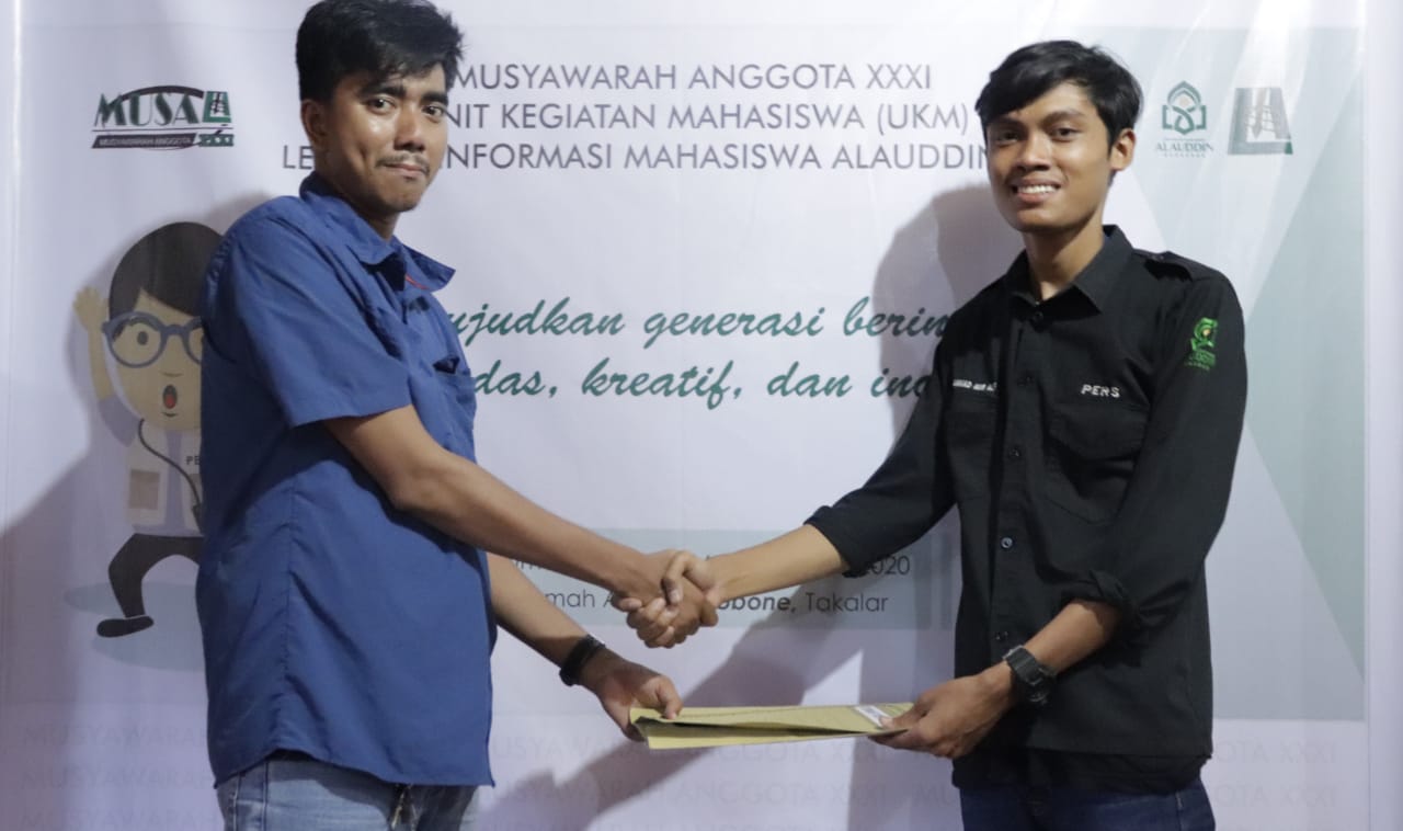 Gambar Muh. Aswan Syahrin Terpilih Sebagai Nahkoda Baru UKM LIMA Washilah periode 2020