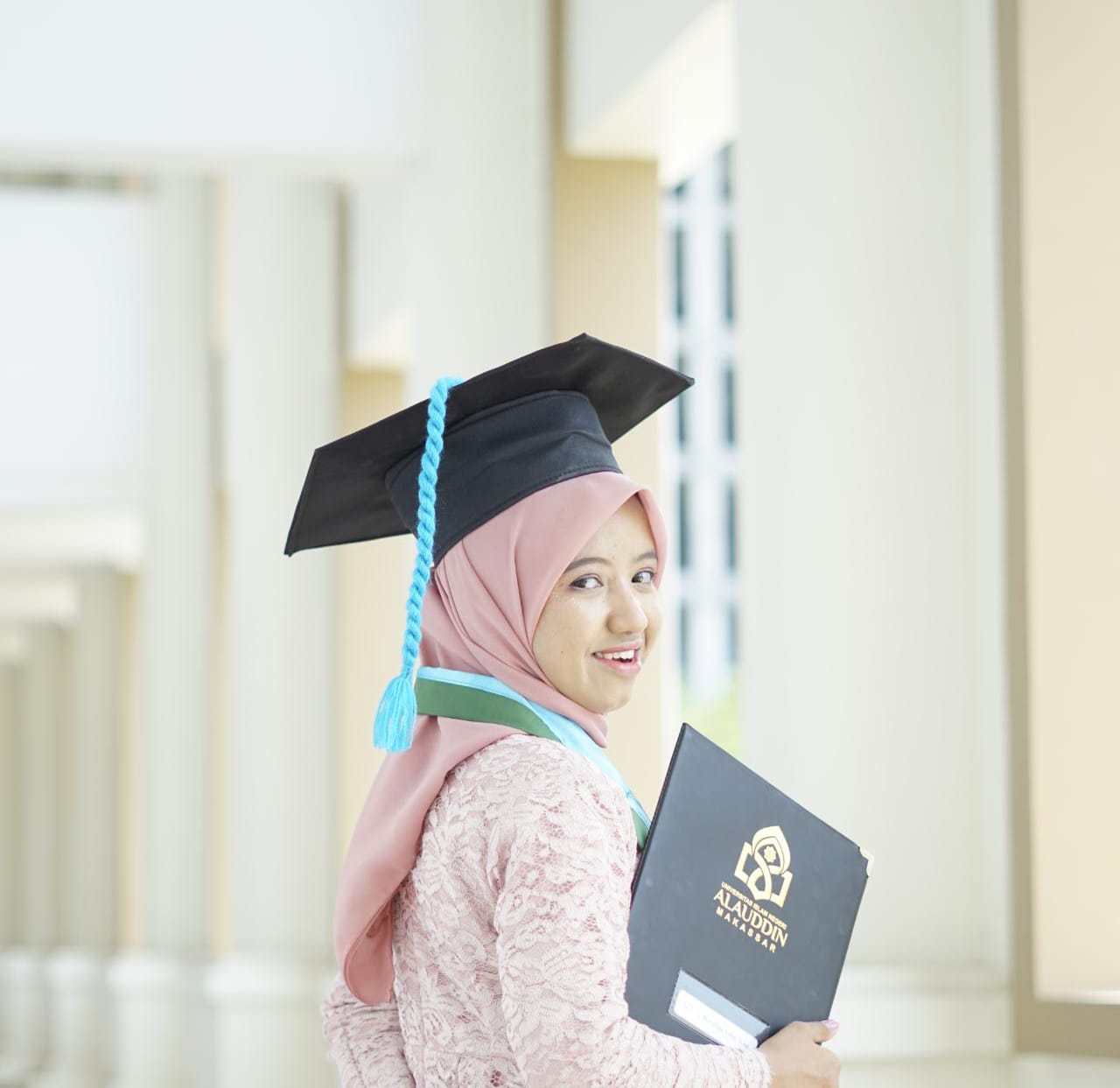 Gambar Muhliksah Amin, Aktif Berorganisasi Mengantarkannya Menjadi Lulusan Terbaik I Ilmu Hadist FUF