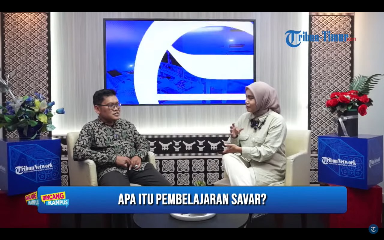 Gambar Narasumber Bincang Kampus Tribun Timur, Dosen FST UIN Alauddin Makassar Bahas Pembelajaran SAVAR