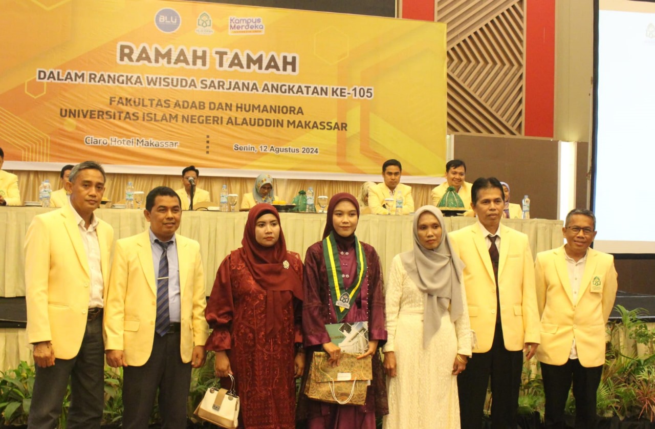 Gambar Niar Aristiawati Asal Selayar, Dinobatkan Wisudawan Terbaik FAH UIN Alauddin Makassar