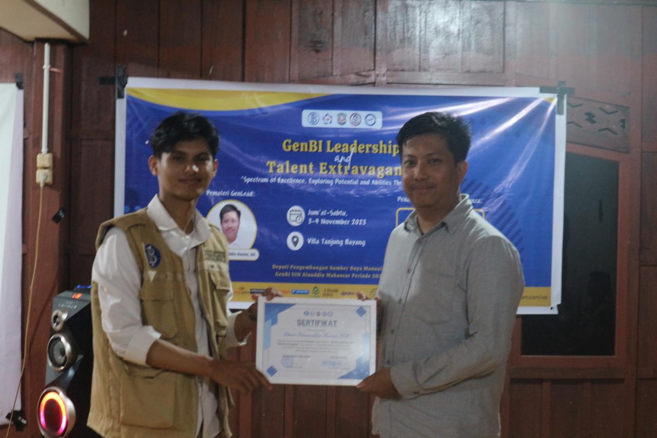 Gambar Pacu Jiwa Kepemimpinan, GenBI UIN Makassar Gelar GenBI Leadership And Talent Extravaganza