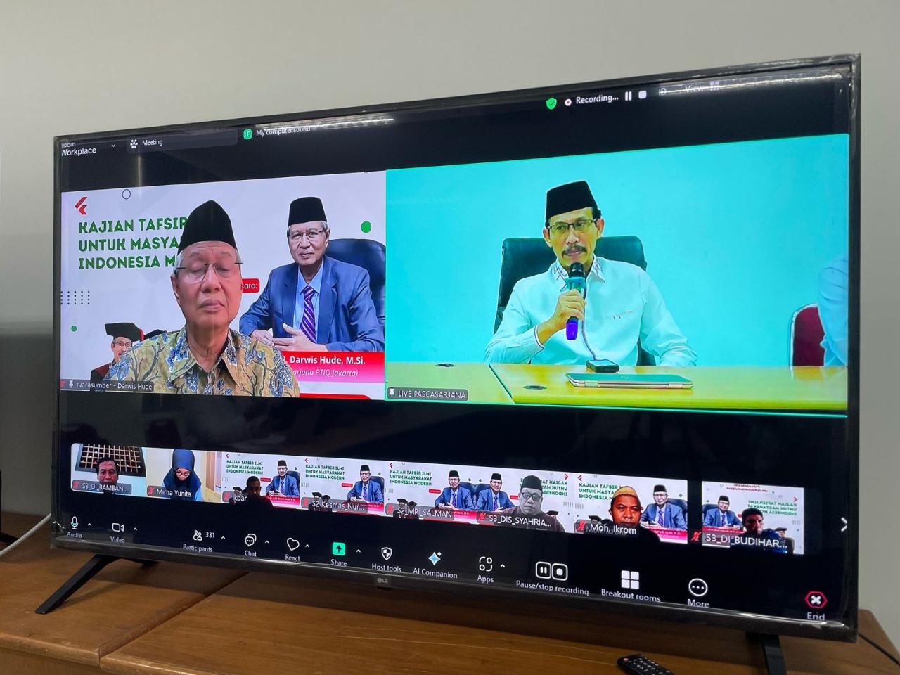 Gambar Pascasarjana UIN Alauddin Makassar Gelar Kuliah Umum, Bahas Kajian Tafsir Ilmi untuk Masyarakat Indo