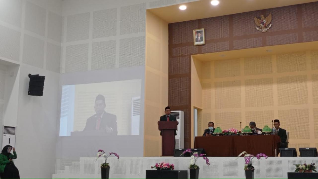 Gambar PBAK 2021 FTK UIN Alauddin Angkat Tema Integritas