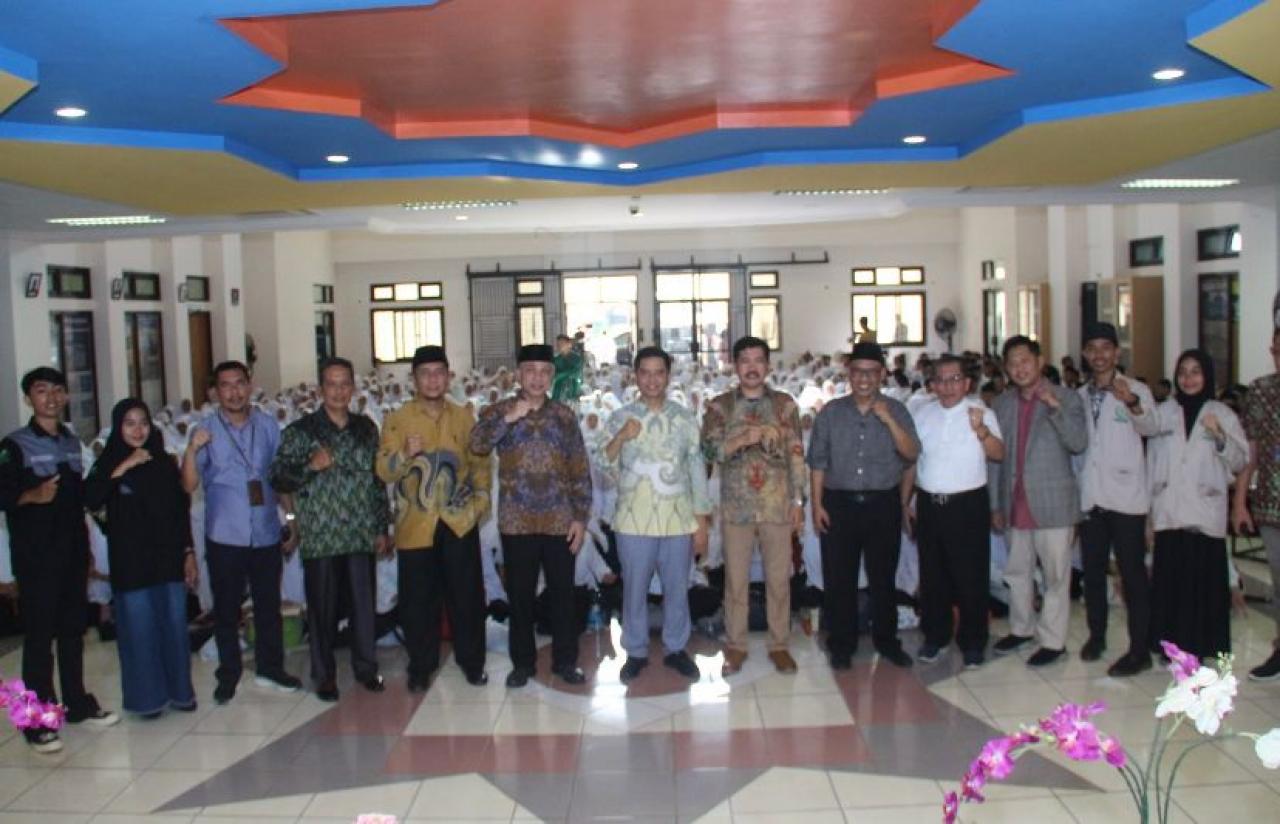 Gambar PBAK 2023 FTK UIN Alauddin, Dekan Minta Maba Berpikir dan Bertindak Moderat