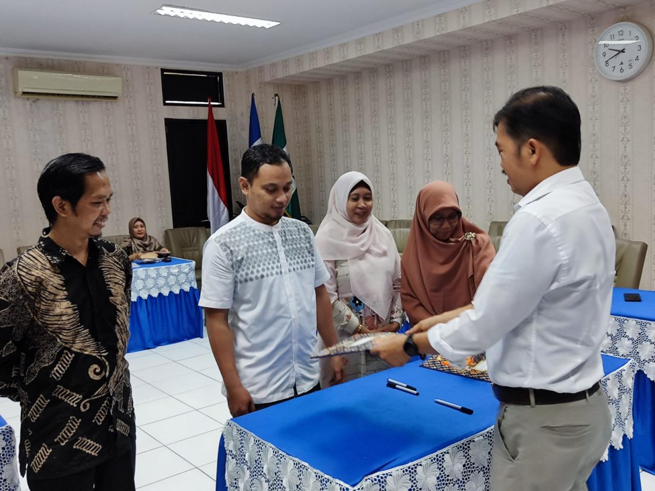 Gambar Pejabat Lingkup FST UIN Makassar Teken IKU 2023, Dekan Pesan Maksimalkan Kinerja