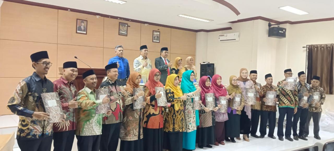 Gambar PELANTIKAN KAJUR dan SEKJUR Lingkup FDK UINAM Masa Bakti 2023-2027