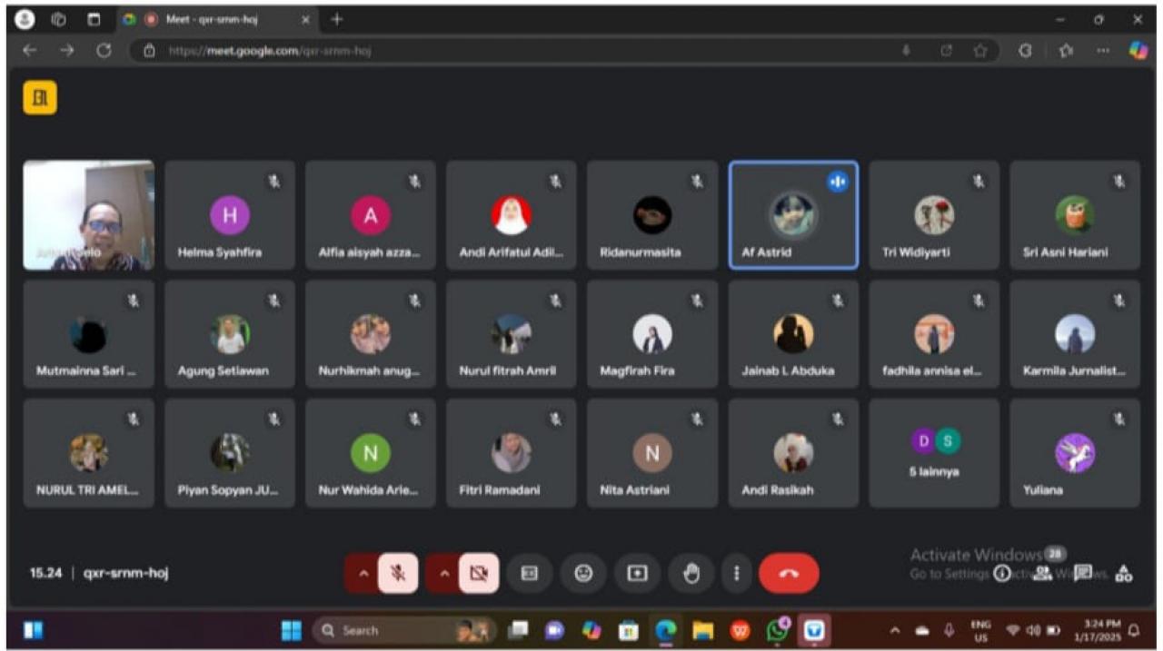 Gambar Pembekalan PPL Jurusan Jurnalistik UIN Alauddin, Mahasiswa Diminta Jaga Citra Almamater