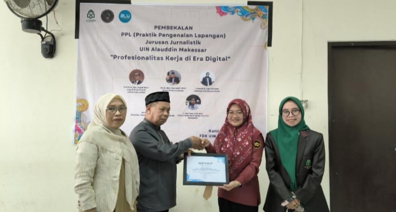 Gambar Pembekalan PPL Prodi Jurnalistik UIN Alauddin Bahas Profesionalitas Kerja di Era Digital