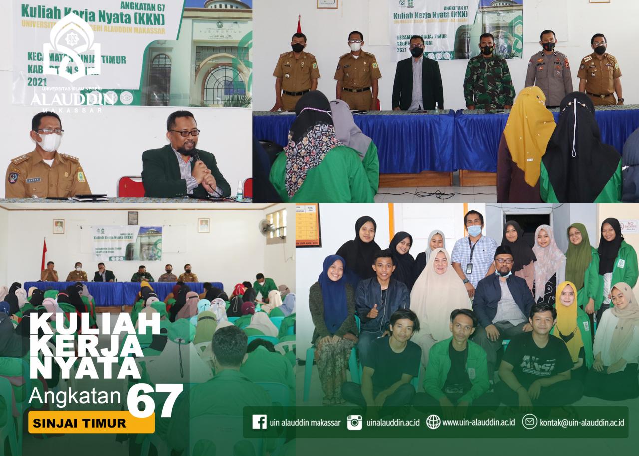 Gambar Pemerintah Kecamatan Sinjai Timur Sambut 103 Mahasiswa KKN Angkatan 67 UIN Alauddin