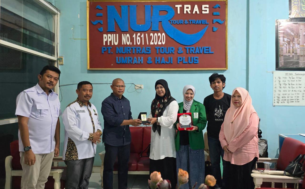 Gambar Penarikan di PT Nurtras Tour dan Travel, Mahasiswa PPL MHU UIN Alauddin Diapresiasi