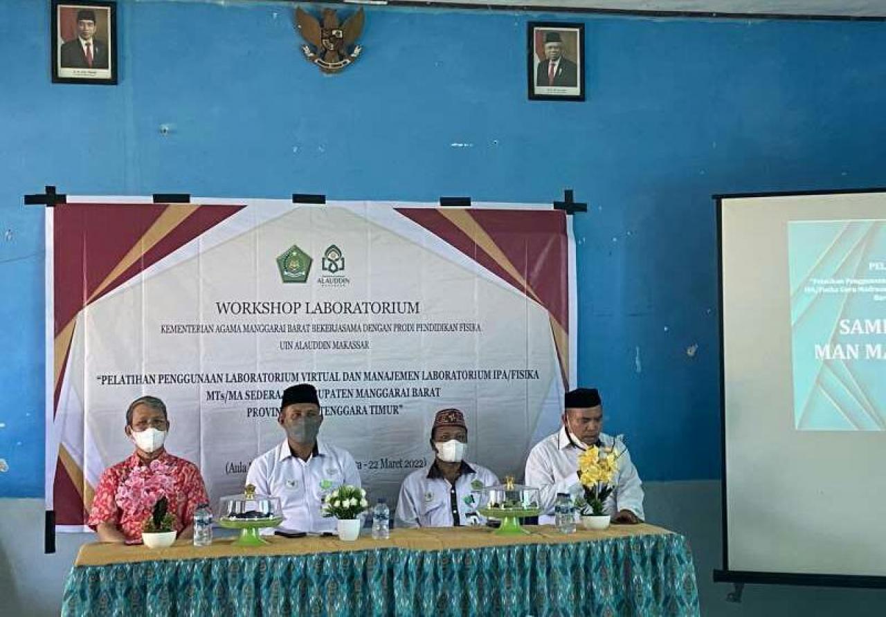 Gambar Pendidikan Fisika UIN Alauddin Pelatihan Multimedia Laboratorium Virtual Guru di NTT