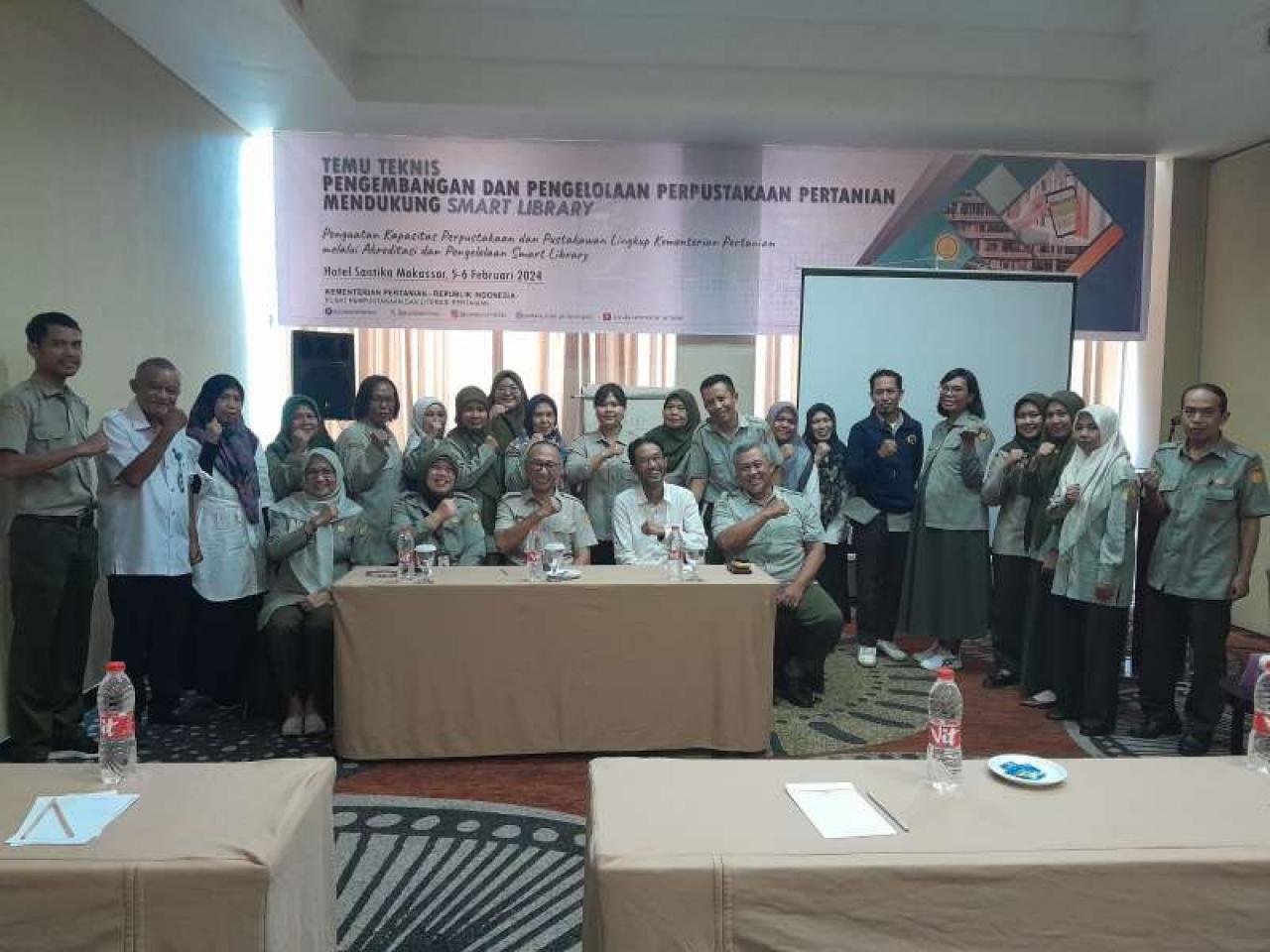 Gambar Pengembangan Perpustakaan Kementan Hadirkan Dosen IP UIN Alauddin Jadi Narasumber