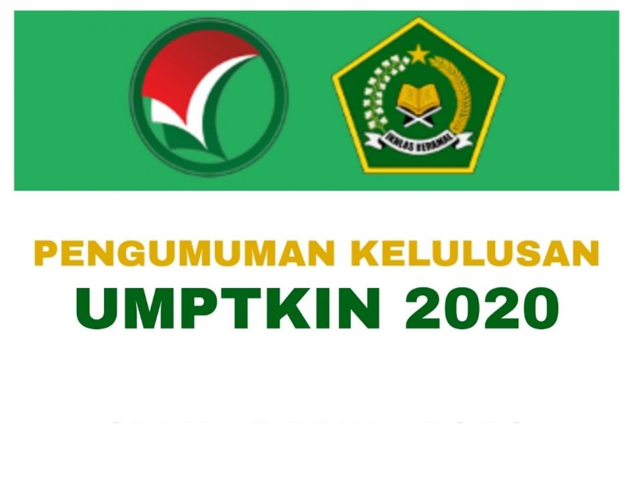 Gambar Pengumuman Kelulusan Jalur UMPTKIN 2020 diumumkan Hari Ini