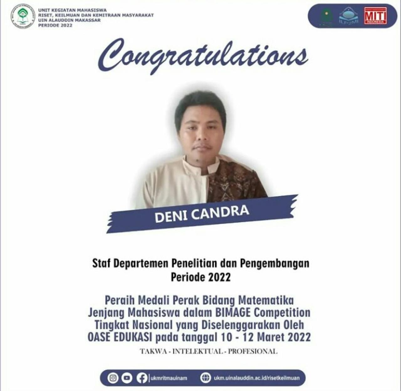 Gambar Pengurus UKM RITMA UIN Alauddin Raih Dua Medali di Ajang Nasional