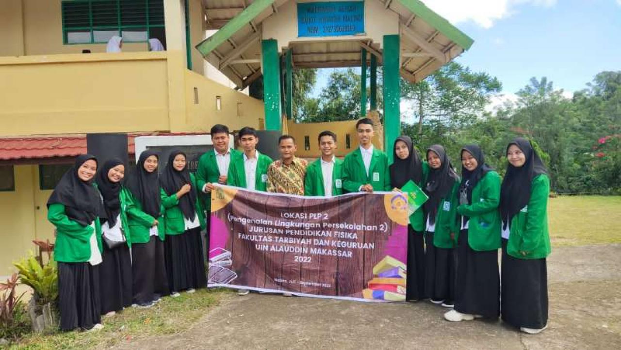 Gambar Perdana, Prodi Pendidikan Fisika Praktek PLP II di Malino