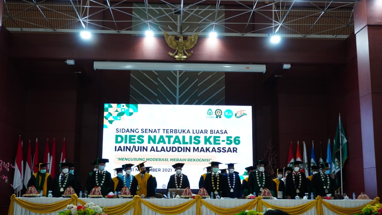 Gambar Peringatan Dies Natalis ke 56 UIN Alauddin Usung Moderasi Meraih Rekognisi